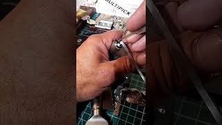 EuroLockquotISEOquotSerrature quick pickSeconds to open the lockpicking locksport lockpick quickpick [upl. by Eniowtna]