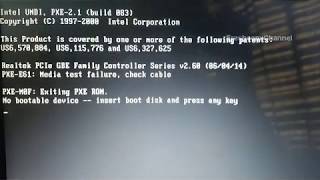 No bootable device Insert boot disk and press any key  No Booting Windows Laptop Lenovo Ideapad [upl. by Oidivo]