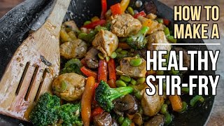 How to Make Perfect Healthy Stirfry  Cómo Preparar el Salteado [upl. by Benedic]