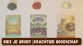 Kies je groep 👆🏻 Krachtige Boodschap ✨️ Tijdloos • Tarot Orakel Reading [upl. by Kassi475]