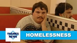 Homelessness among Young People  Rough Sleeping  Living on the streets  Thames News [upl. by Nerak250]