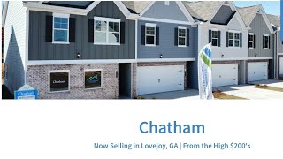 Luxury Townhouse Tour Chatham Townhomes [upl. by Yrokcaz]