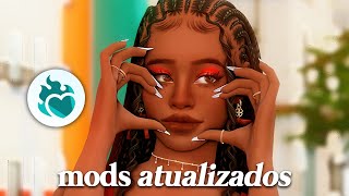 mods ATUALIZADOS para o The Sims 4 e como saber quais quebraram 🤍 2024 — paixão à vista [upl. by Aynad782]