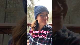 Homeschooling VS unschooling  what’s the difference homeschooling unschooling crunchy [upl. by Suzette115]