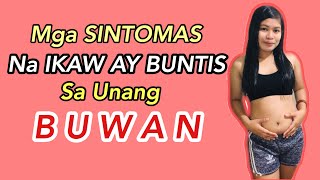 MGA SINTOMAS AT SINYALES NA IKAW AY BUNTIS unang linggo  buwan  Jasminandeo [upl. by Riggs854]