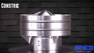 Globe Vent  HVAC Roof Vent by FAMCO manufacturing [upl. by Perkins]