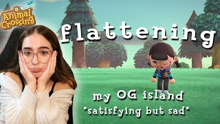 Flattening My 900Hour Island satisfying but sad [upl. by Robaina]