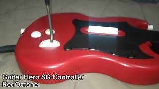 Guitar Hero SG Controller  RedOctane [upl. by Dressler]