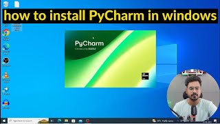 how to install PyCharm in windows  Project requirements [upl. by Atworth433]