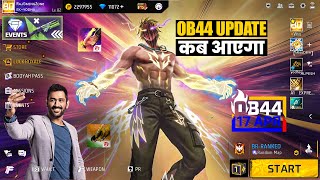 OB44 Update Confirm Date Free Fire  Ob44 Update Changes Free Fire Max [upl. by Enyalb]