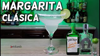 ¿Cómo Preparar LA MARGARITA CLÁSICA 🍸  Margarita Original  Margarita Tradicional  Drinkiando [upl. by Braynard]