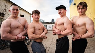 Wer ist der KRASSESTE 16 jährige Bodybuilder [upl. by Wey602]