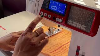 Usha Dream Maker 120 Computerized Automatic Sewing Machine Demo  How to use Electric Sewing Machine [upl. by Assiral]