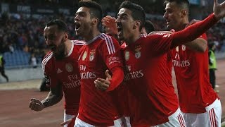 ACADÉMICA 1  2 BENFICA  GOLOS E RELATO  RUMO AO 35 [upl. by Htepsle]