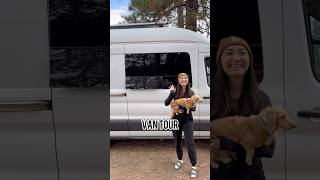 NEW van tour of our selfconverted Ford Transit van 🚐 vanlife vantour vanbuild vanconversion [upl. by Sension906]