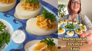 Horseradish Deviled Eggs [upl. by Malin]