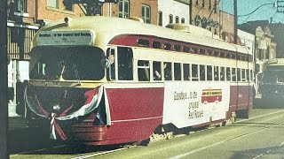 Farewell To Torontos PCC TTC Streetcars by PJ Barnes  Video Classics [upl. by Pentheas]