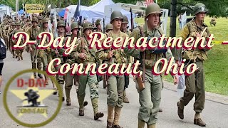 Worlds Largest DDay Reenactment  Conneaut Ohio [upl. by Nrevel]