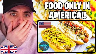 Brit Reacts to Food Items Only Available In America [upl. by Lalo]