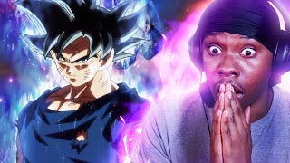 I ONLY WATCHED Ultra Instinct GOKU For The FIRST TIME Dragon Ball Super REACTION [upl. by Edgard337]