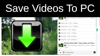 How To Save Videos To Your Computer Using Firefox And Video Downloadhelper Method 1 of 2 [upl. by Henebry]