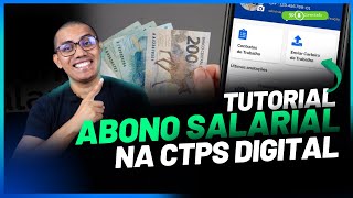 COMO CONSULTAR O ABONO SALARIAL DO PIS 2024 NA CTPS DIGITAL [upl. by Birecree716]