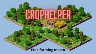 Updated farming macro Hypixel Skyblock 80m daily  working for garden updated on 2708 [upl. by Madlen]