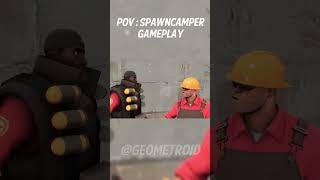 SFM animation  Spawn campers be like   SFM  tf2 teamfortress2 sfm tf2sfm shorts [upl. by Yecak]