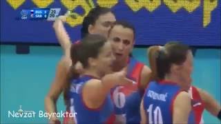 Voleybol  Tijana Boskovic vs Tatiana Kosheleva NevzatBayraktar [upl. by Warder]