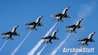 USAF Thunderbirds Full High Show 2019  Nellis AFB [upl. by Meng]