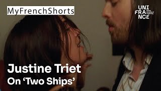 Palme d’Or winner Justine Triet talks about her short film ‘Two Ships’ [upl. by Leiuqeze]