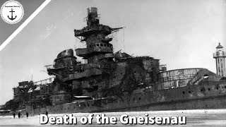 The Catastrophic Destruction of the German Battleship Gneisenau [upl. by Analihp]