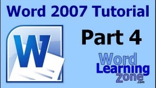 Microsoft Word 2007 Tutorial  part 04 of 13  Entering Text 1 [upl. by Arrekahs]