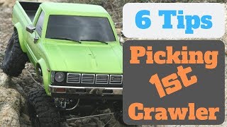 6 TIPS Buying your FIRST RC Rock Crawler  SRR [upl. by Nisbet]