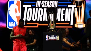 NBA InSeason Tournament schedule bracket Suns get Lakers in quarters [upl. by Arutak]