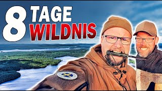 8 Tage Wildnis in SCHWEDEN 1  Ankunft u eigene Insel  Kanutour  2 Vs Wild [upl. by Rumney520]