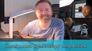 GET RID OF THE WINTER BLUES  Theralite Aura Light Therapy Lamp Review [upl. by Ferdinande]