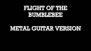 RIMSKY KORSAKOV  FLIGHT OF THE BUMBLEBEE  Metal Guitar Version Chris Barker [upl. by Dixie]