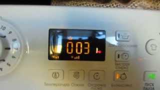 Hotpoint Ariston WMSG 7106B CIS quotПОЛОСКАНИЕ И ОТЖИМquot [upl. by Ardie]