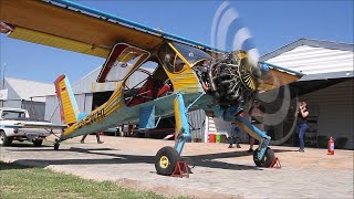 PZL Wilga First Engine Run [upl. by Jews]