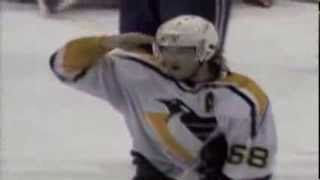 Wacky Goal Celebration Jaromir Jagr gives the Mile High Salute [upl. by Warchaw]