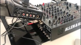 Cómo conectar muy fácilmente una Pioneer RMX 5001000 a un mixer Allen amp Heath Xone 92 [upl. by Campbell581]