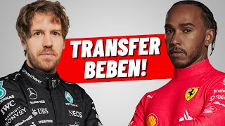 Das spricht jetzt für ein VettelComeback Hamilton wechselt zu Ferrari  Formel 1 [upl. by Dzoba118]