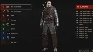 Grandmaster Ursine ArmorWeapon set Showcase  The Witcher 3 Blood and Wine DLC [upl. by Trillbee374]