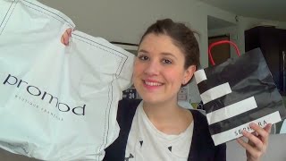 HAUL  Christophe Robin Lancôme Marc Jacobs Promod [upl. by Marela]