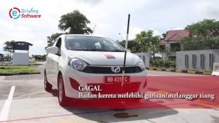 JPJ Belajar Memandu  Kerata KPP02 Kelas D  Car Driving Learning   Ujian Test Malaysia [upl. by Matejka523]