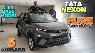 2024 Tata Nexon Pure S Variant Review and Walkaround ✅🔥 l Nexon 2nd base Model Review l MRCars [upl. by Shaer274]