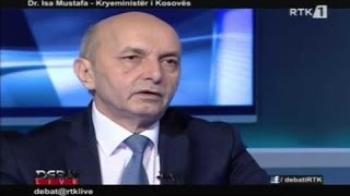 A1 Report  Kryeministri Isa Mustafa LDK do të votojë Thaçin për president në 2016ën [upl. by Astrix]