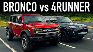 2024 Bronco vs 4Runner Did I Make a Mistake [upl. by Morissa]