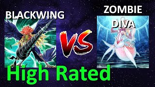 Blackwing vs Zombie diva  Edison Format  Dueling Book [upl. by Nitsir]